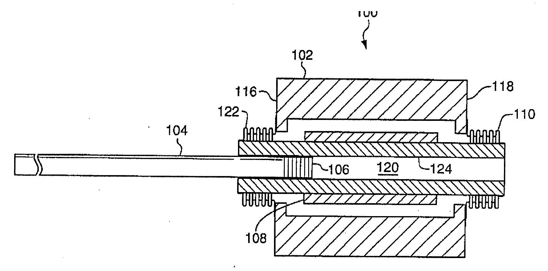 Implantable hearing aid transducer with advanceable actuator to faciliate coupling with the auditory system