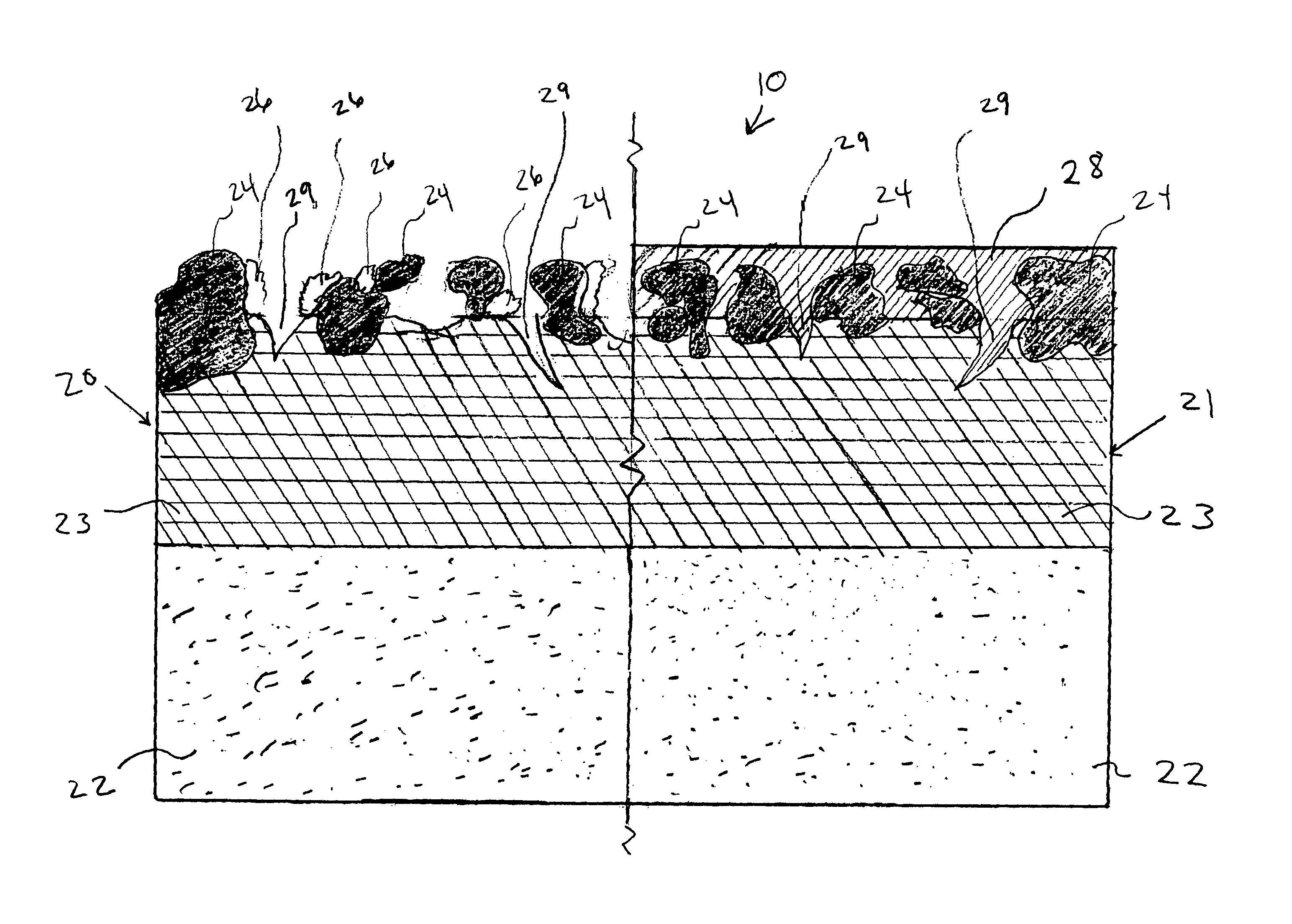 Composition and method of sealing and protecting asphalt shingles or other porous roofing and construction materials