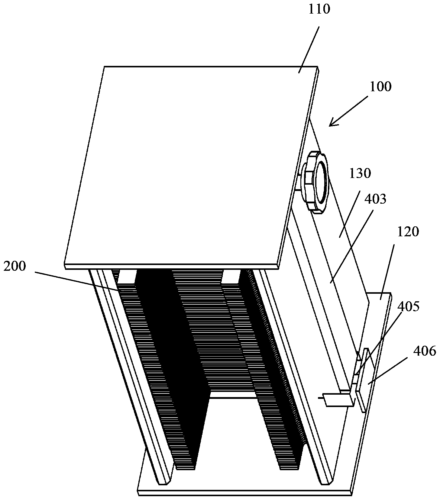 Pitch-variable clamp for wafer replacing