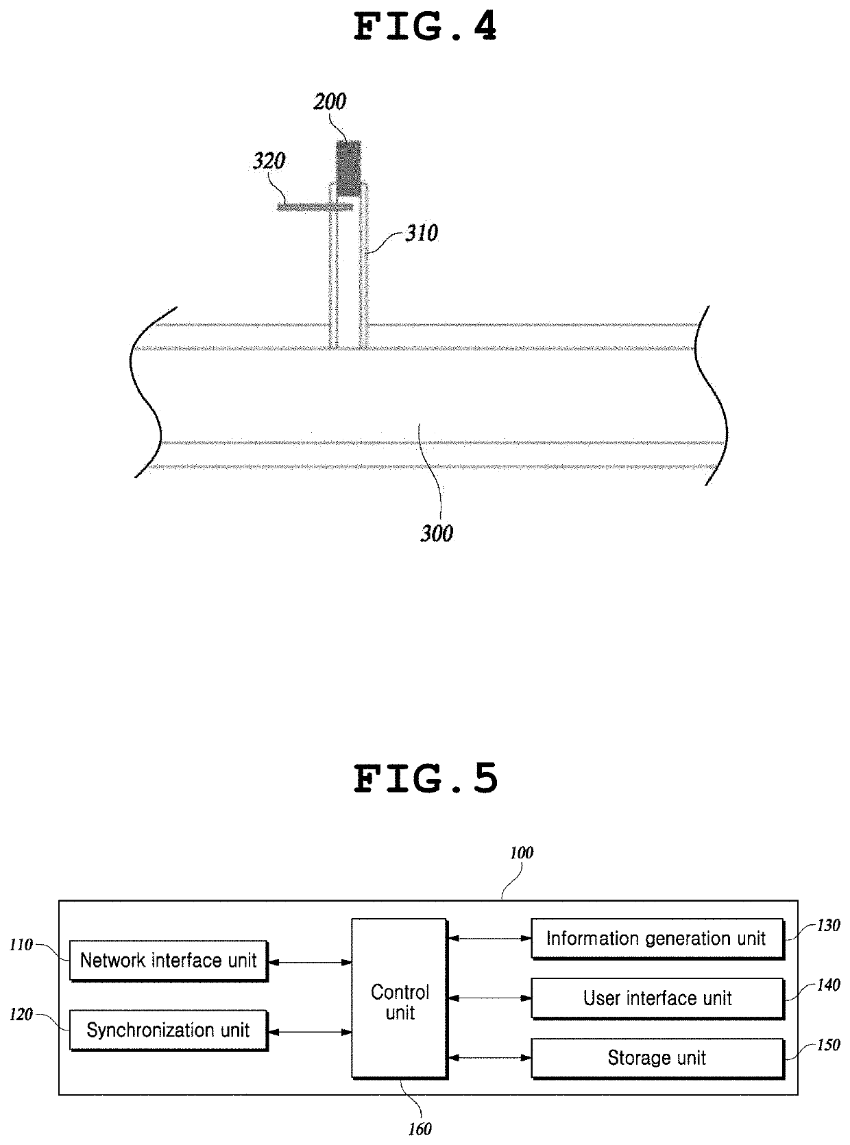 Sound detection device for water and sewage pipe, water leakage monitoring server, and water leakage detection system including same