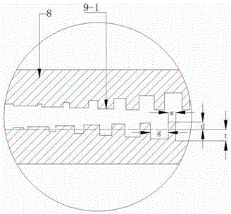 Spiral-band-shaped electron beam cold cathode radiation source