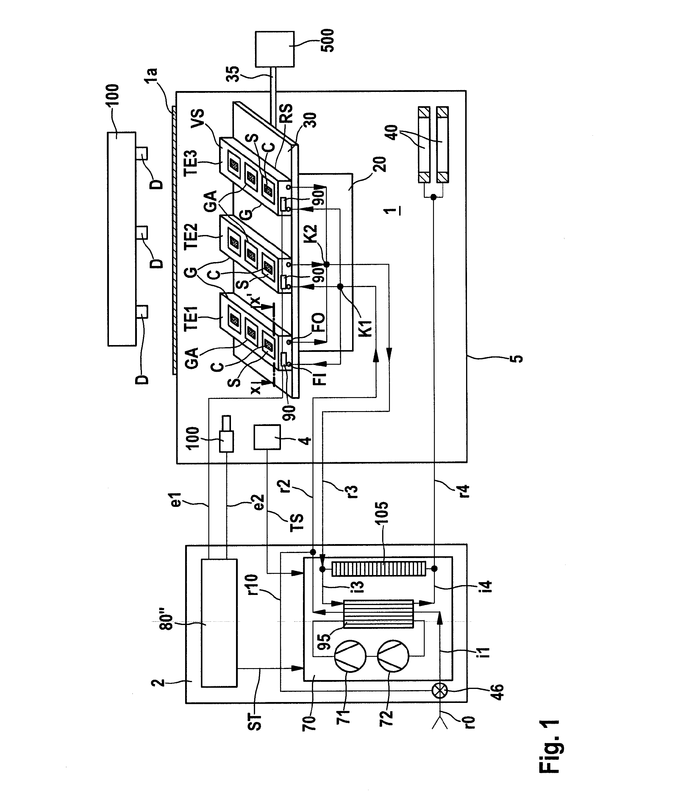 Apparatus for conditioning semiconductor chips and test method using the apparatus
