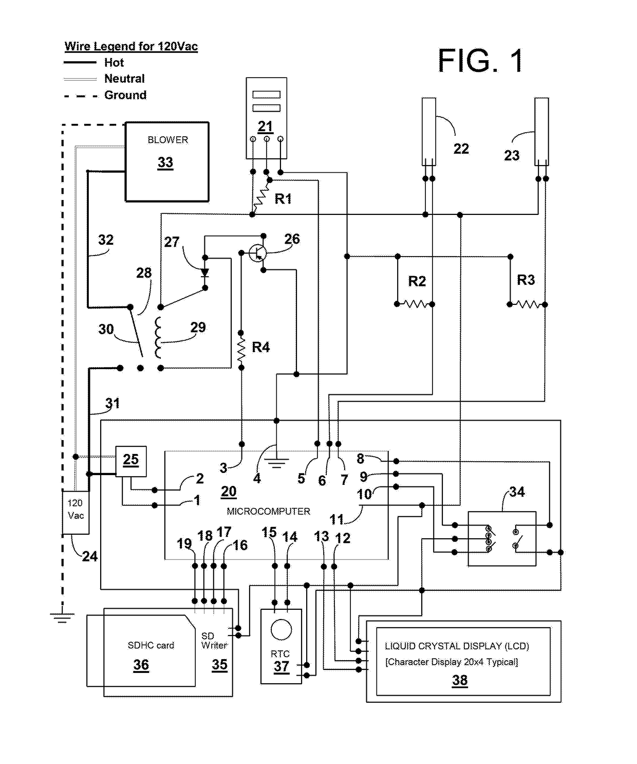 Solar energy space heating thermostatic controller