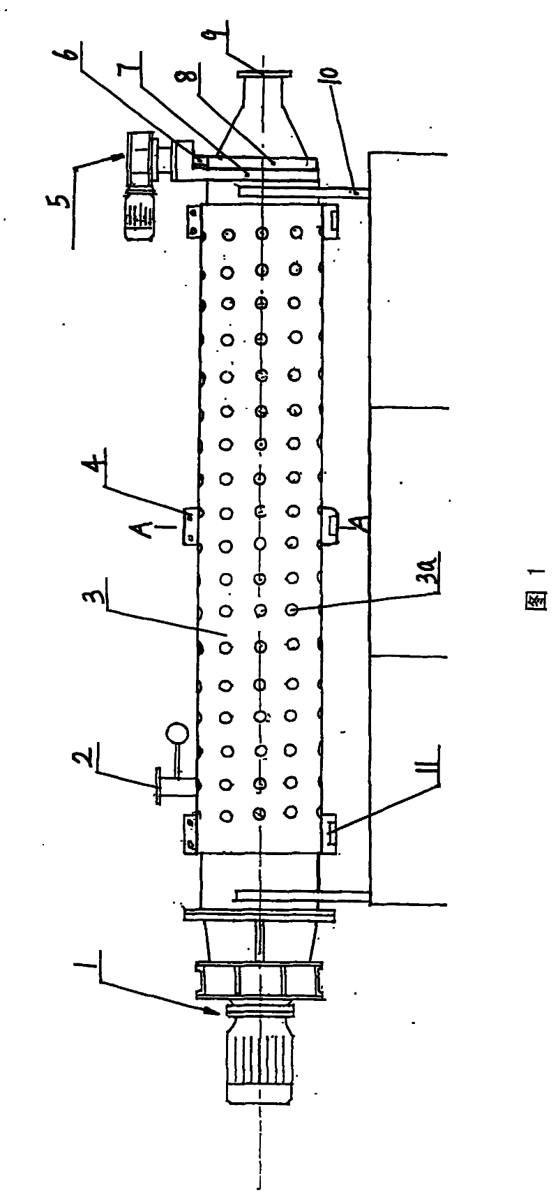 Screw rod drum-type filter press for continuous operation