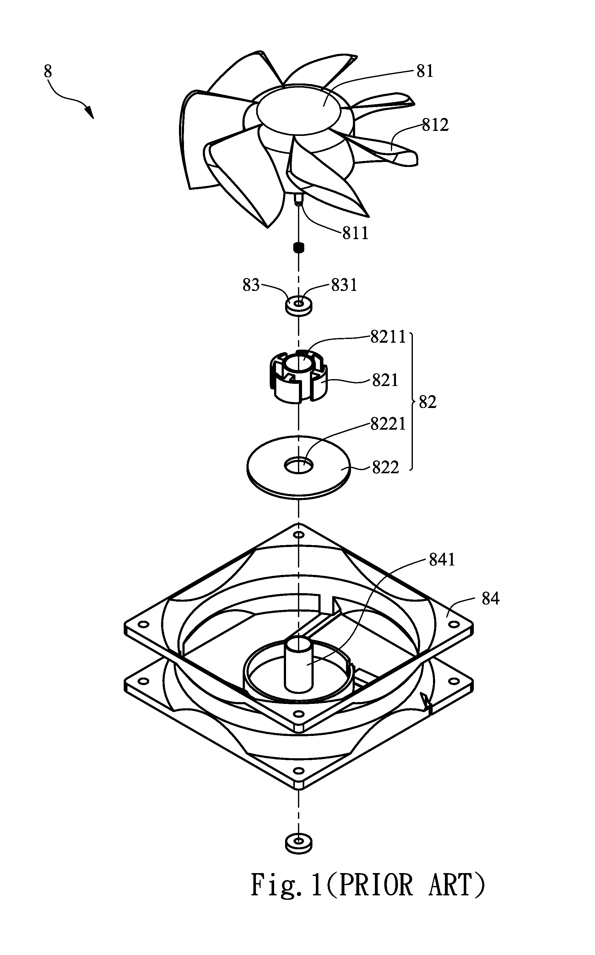 Central tubular structure of a shaft seat and fan device thereof