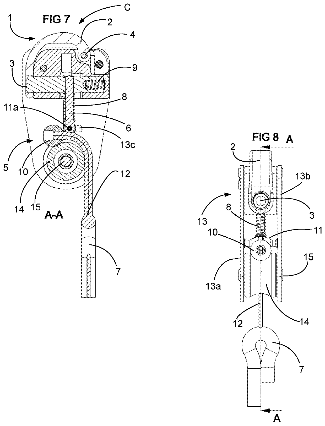 Connector, releasable cambium saver provided with one such connector and method for use thereof