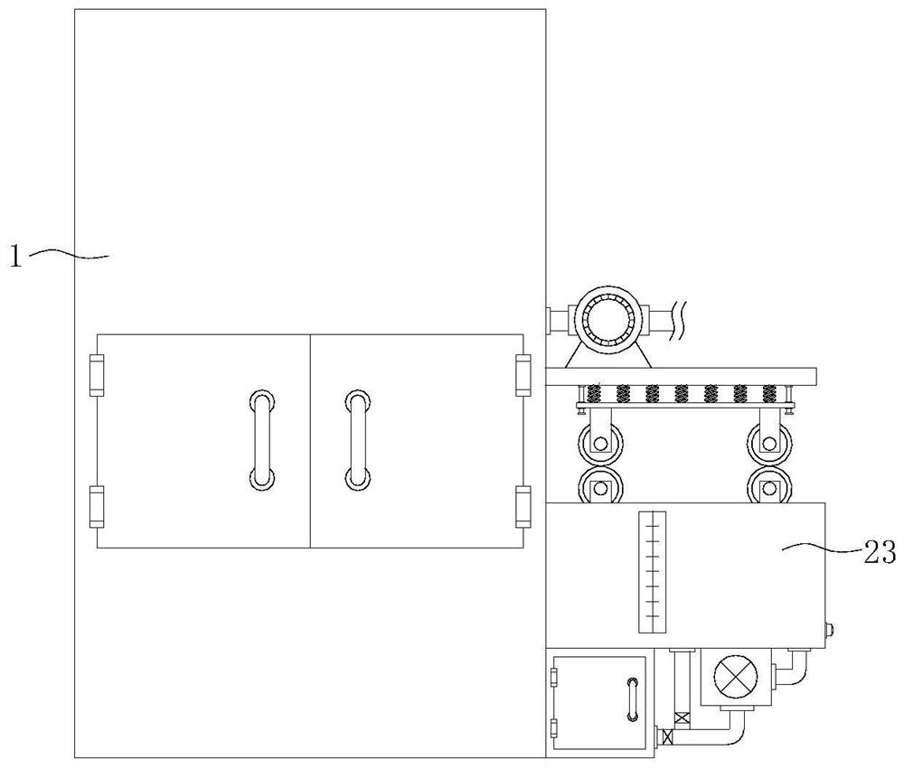 Coating recycling device for roll coater