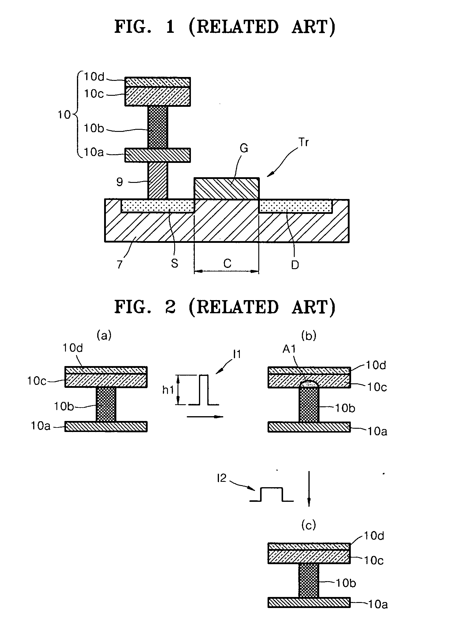 Storage node, phase change memory device and methods of operating and fabricating the same