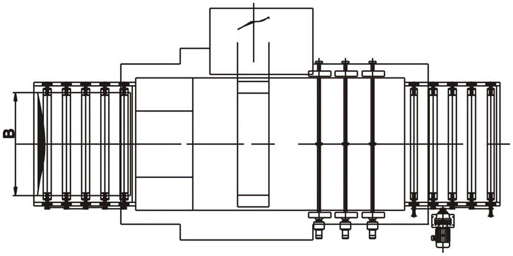 A shot blasting machine cleaning device and method