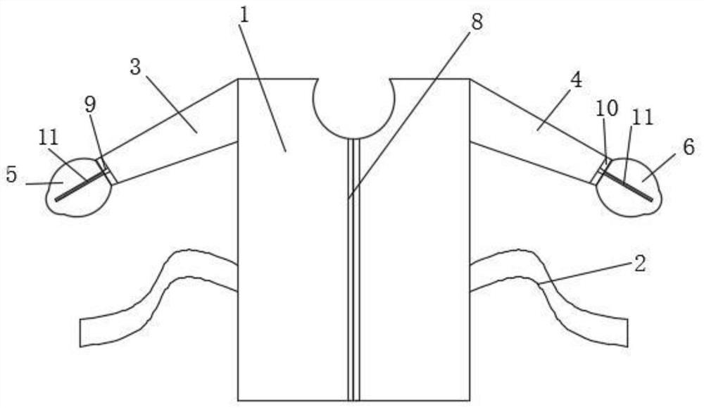 Novel binding clothes