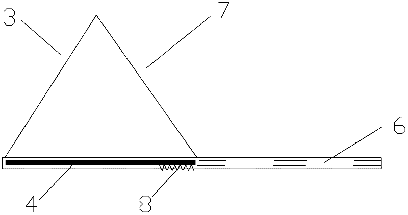 Novel closestool and toilet drainage system matched with novel closestool