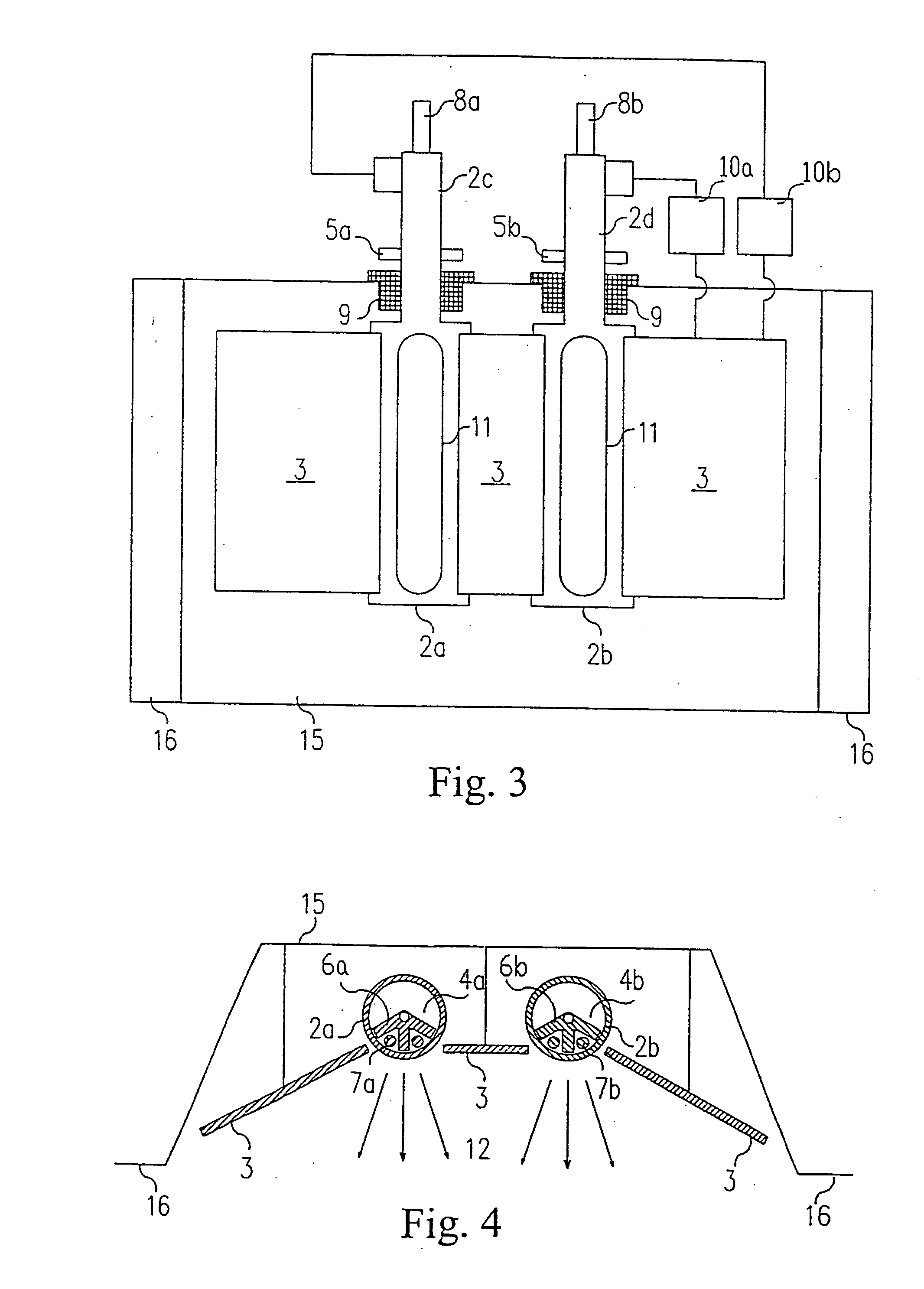 Apparatus for evaporation of materials for coating of objects