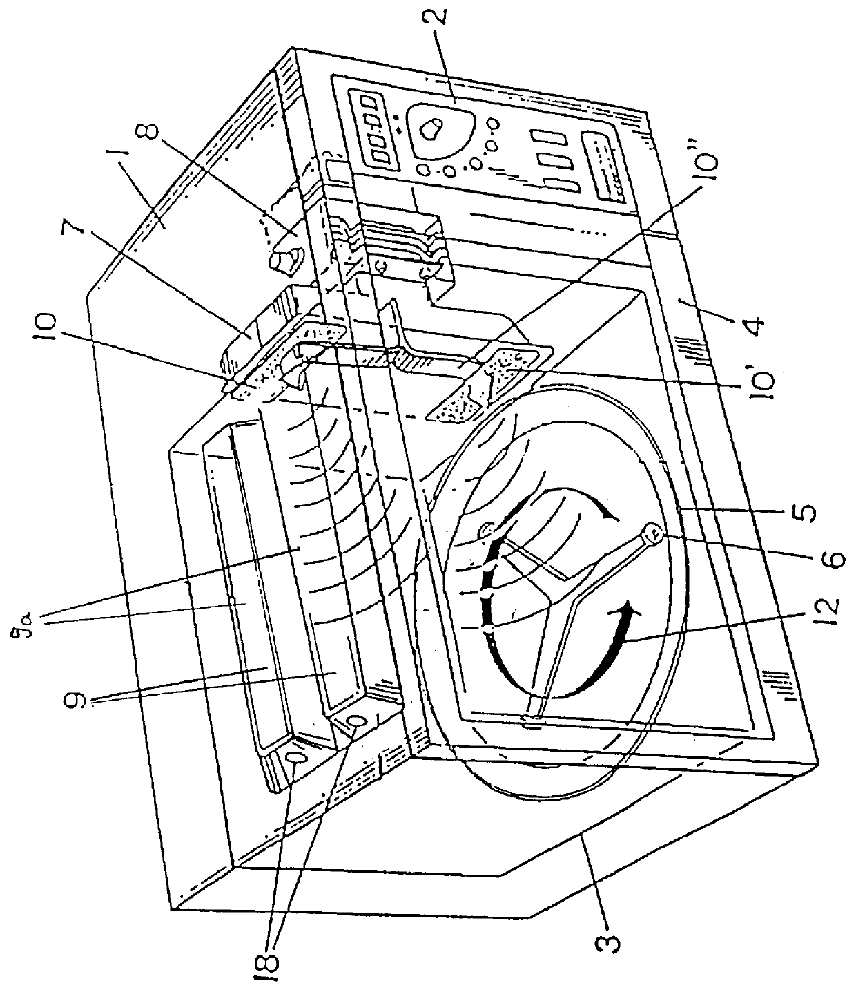 Microwave oven with a grilling device