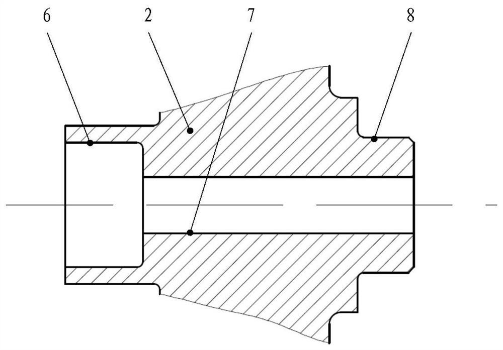 A highly compact closed-cycle radial turbine power generation system rotor