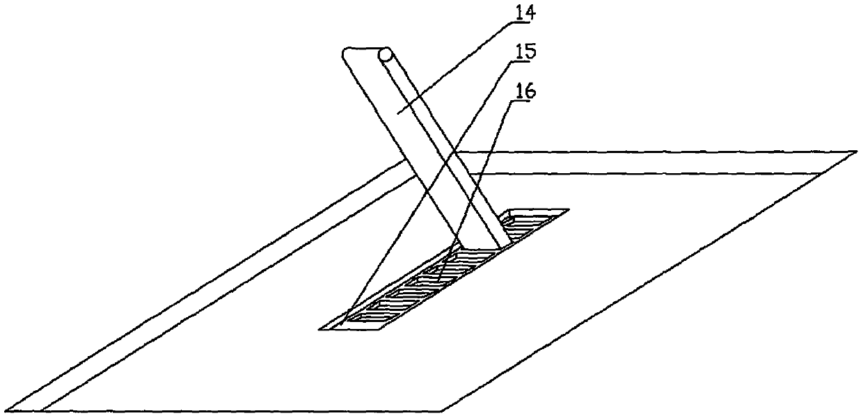 Piano music rack with metronome