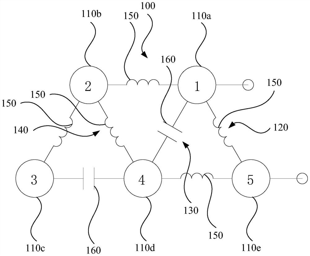 Metal filter, filtering loop module and coupling amount adjusting method