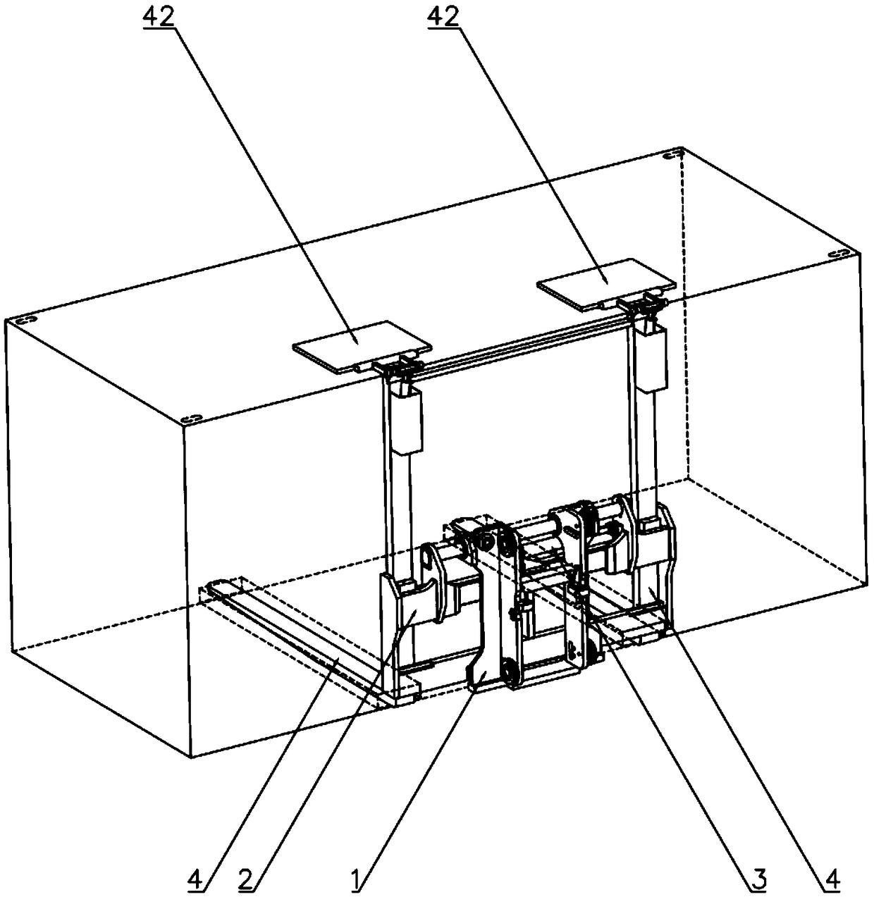 Carrying accessory special for 20-foot container