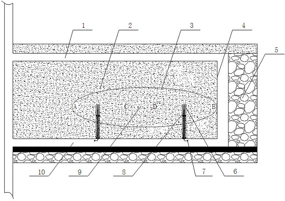 Method for monitoring rock burst dangerousness in coal underground mining process