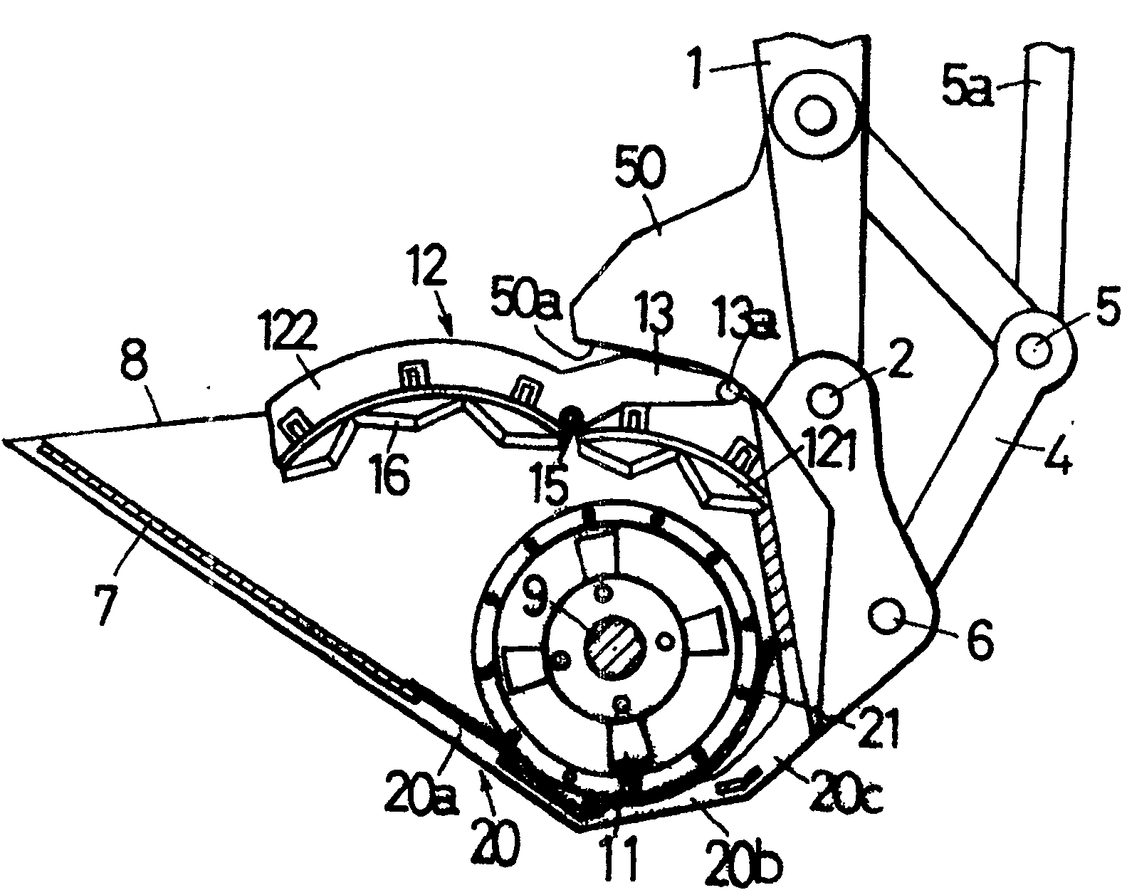 Bucket with crashing lid and its crashing method