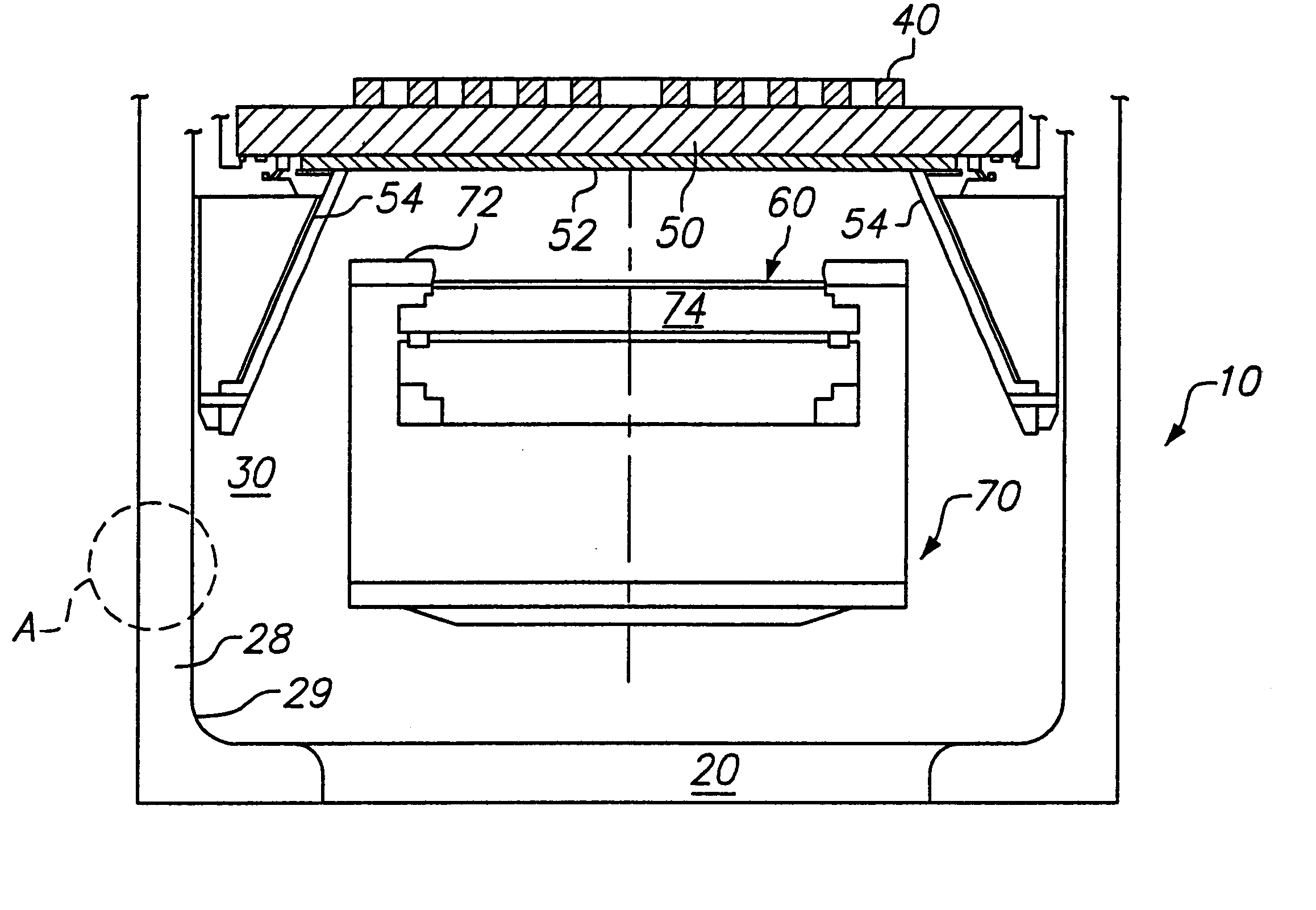 Diamond coatings on reactor wall and method of manufacturing thereof