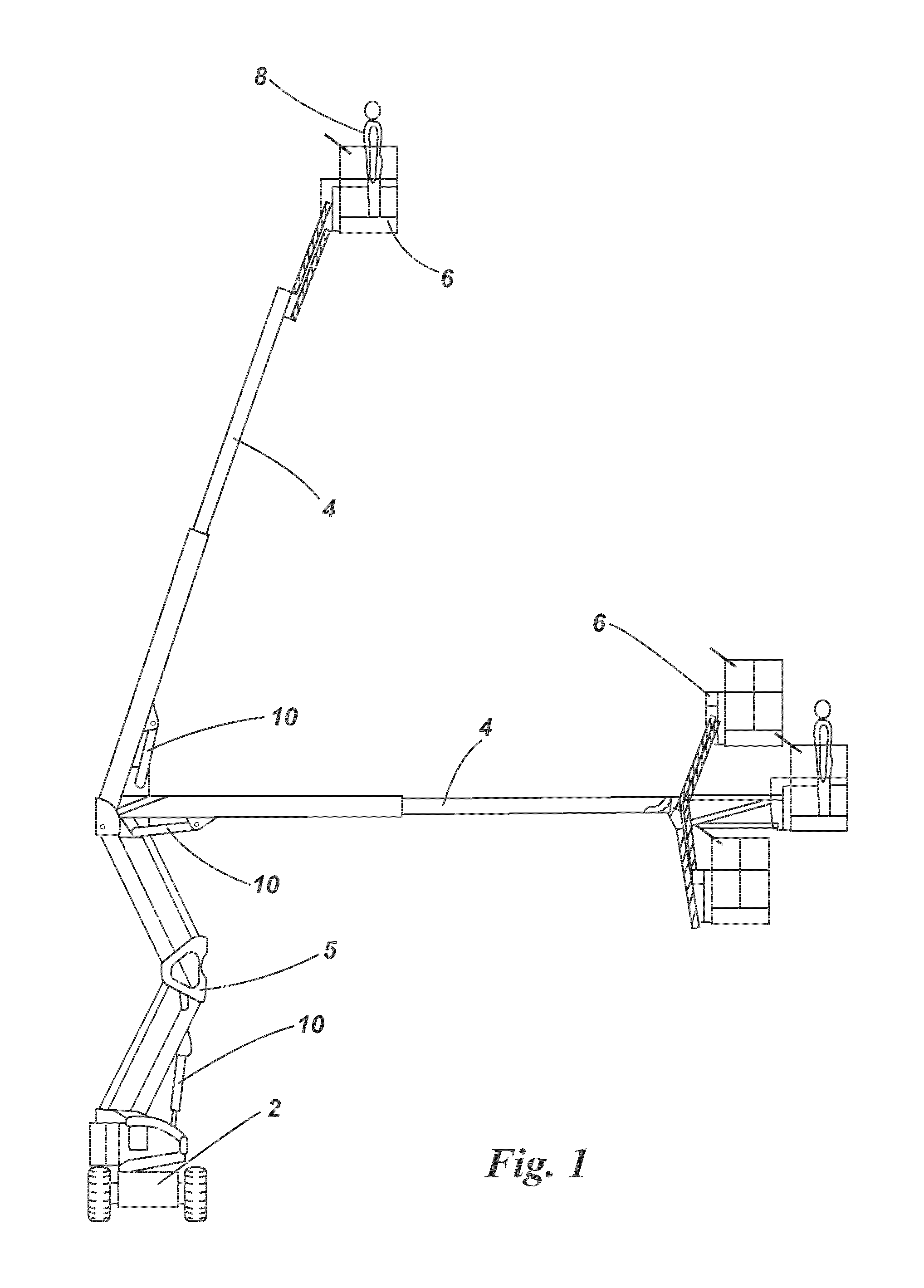 Operator cage with enhanced operator safety