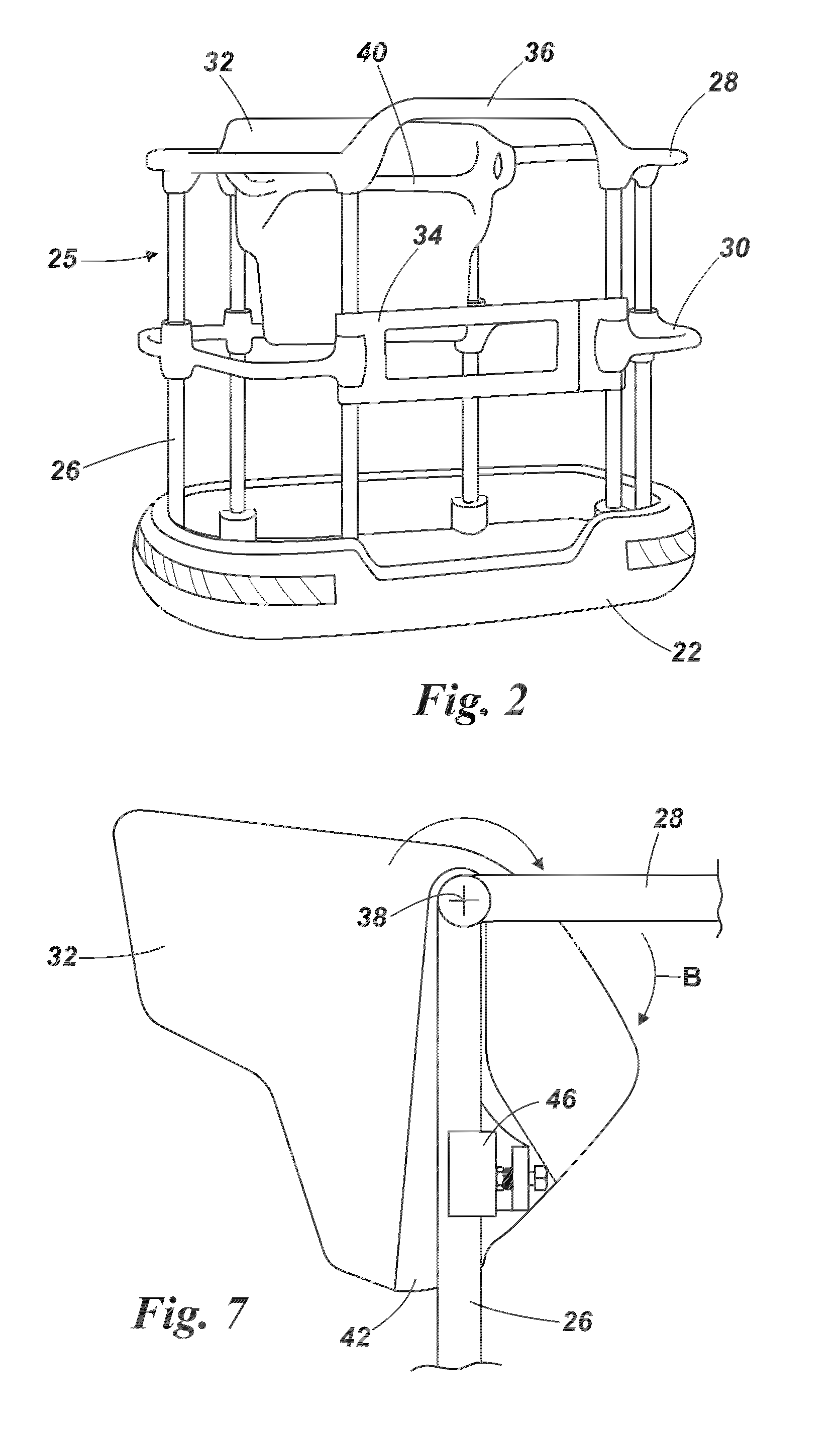 Operator cage with enhanced operator safety