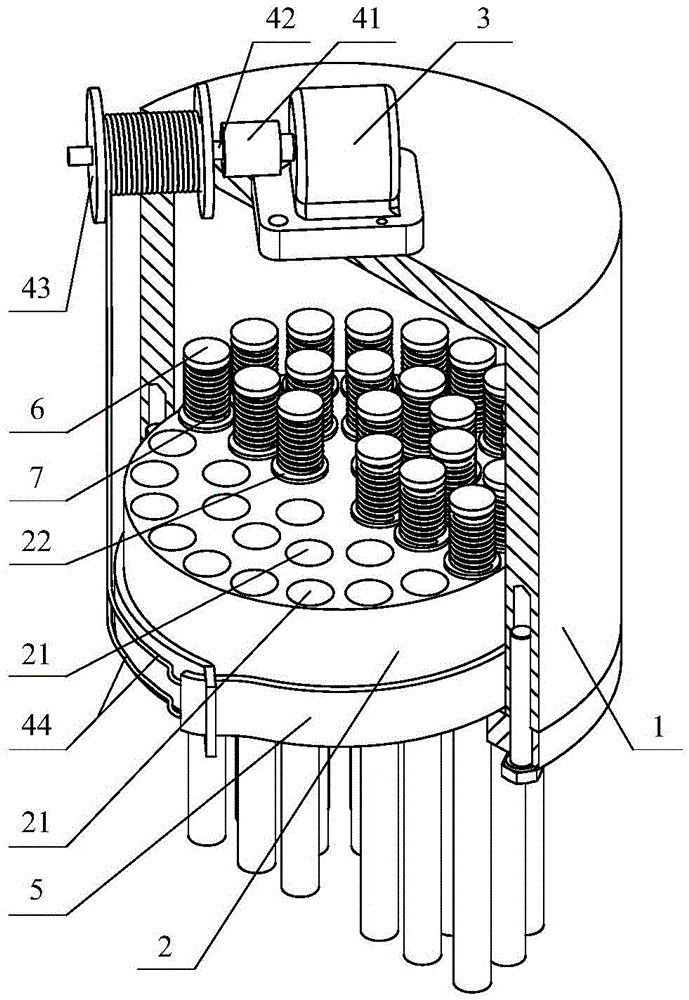 Self-adaptive robot hand device with elastic deflection rod clusters wound by flexible pieces