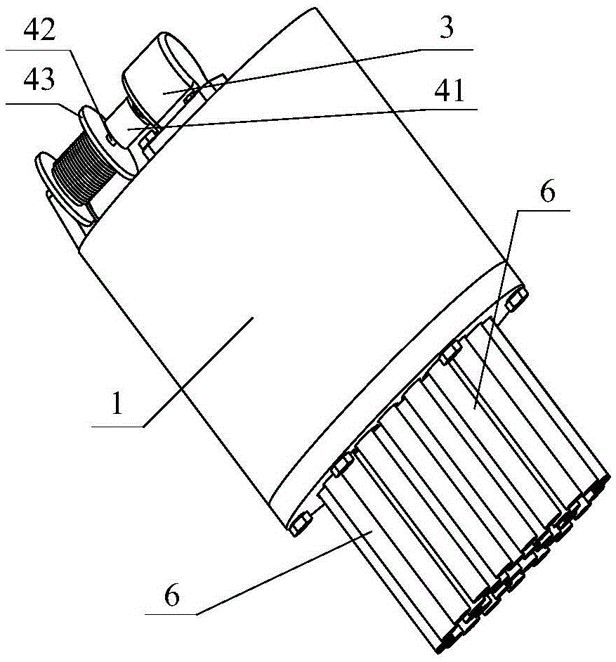 Self-adaptive robot hand device with elastic deflection rod clusters wound by flexible pieces