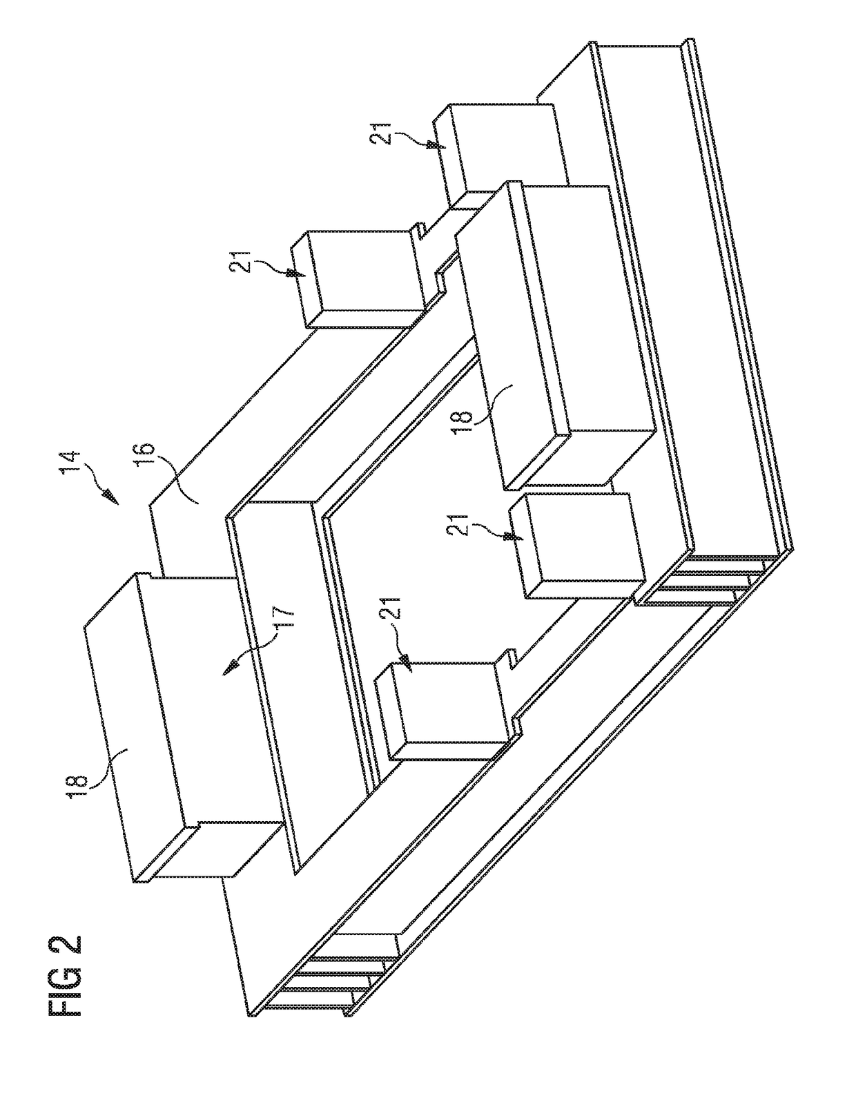 Exhaust-steam casing for a steam turbine and assembly system