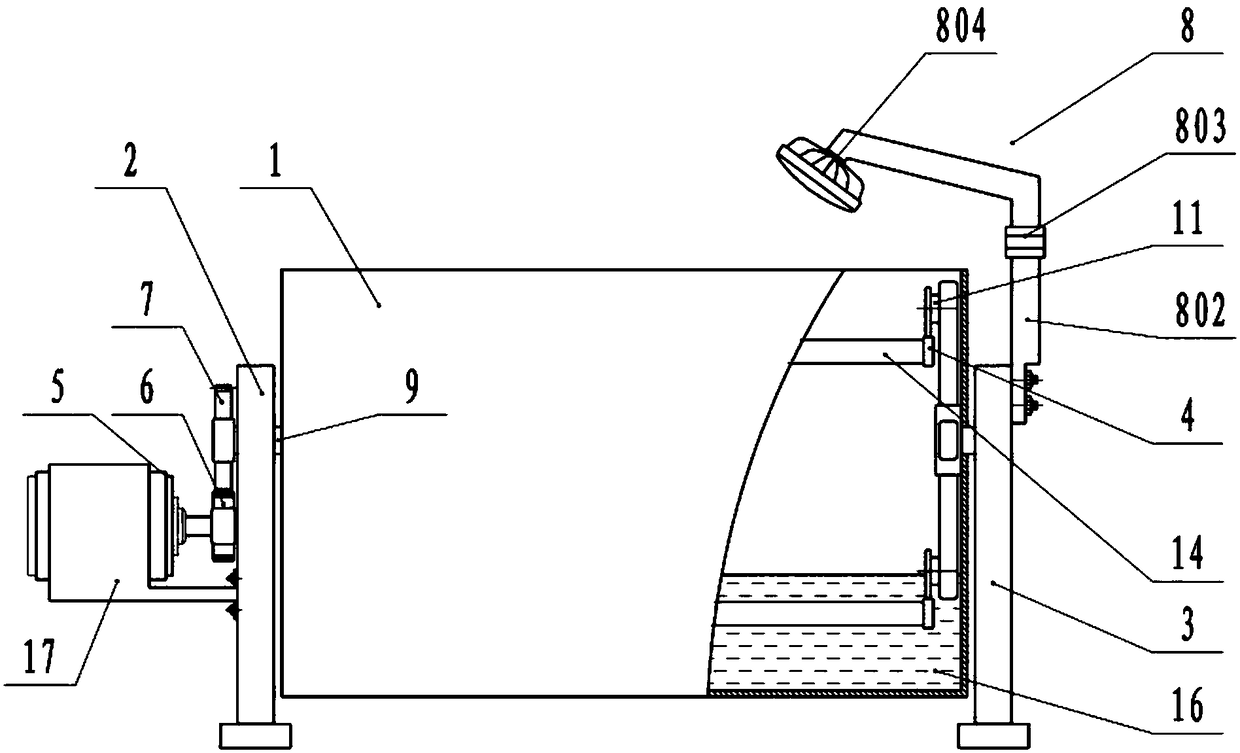 An external galvanizing device for welded pipes