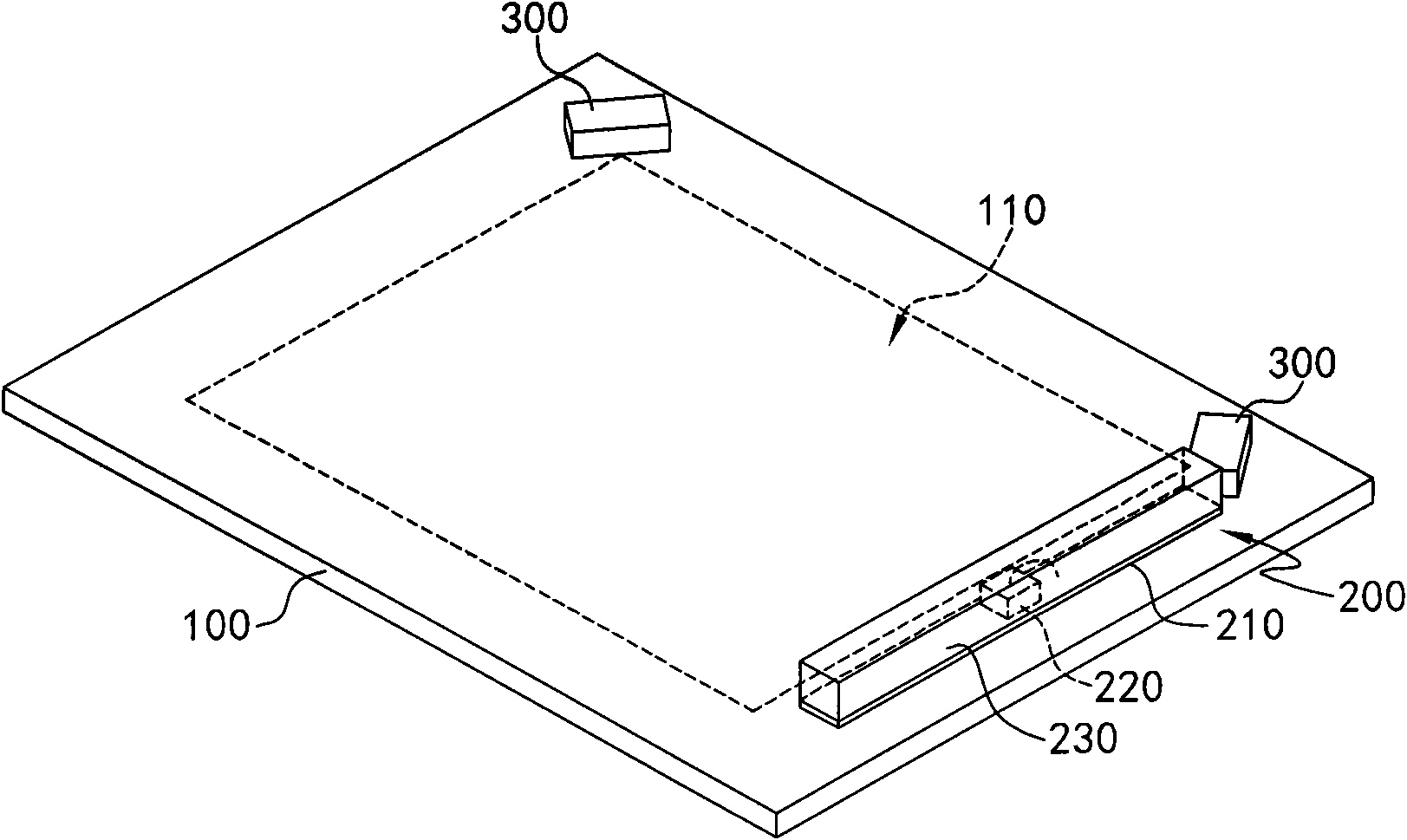 Optical touch panel and light guiding module thereof