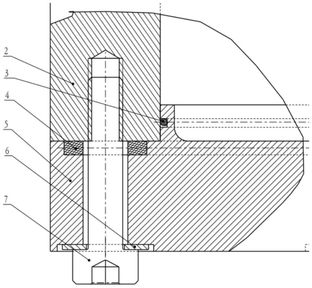 Detachable header device applied to coiled pipe high-pressure heaters