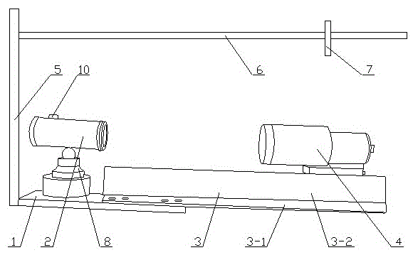 Device and method for measuring precision of elevator guide rail