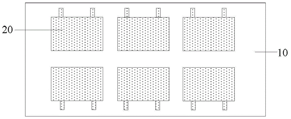 A flexible display substrate motherboard and a method for manufacturing the flexible display substrate