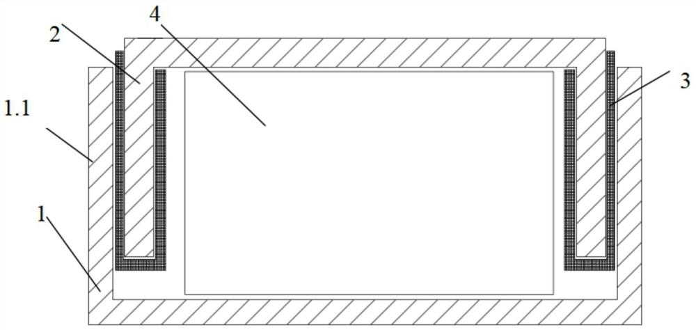 Sealing structure and sealing method of button lithium battery