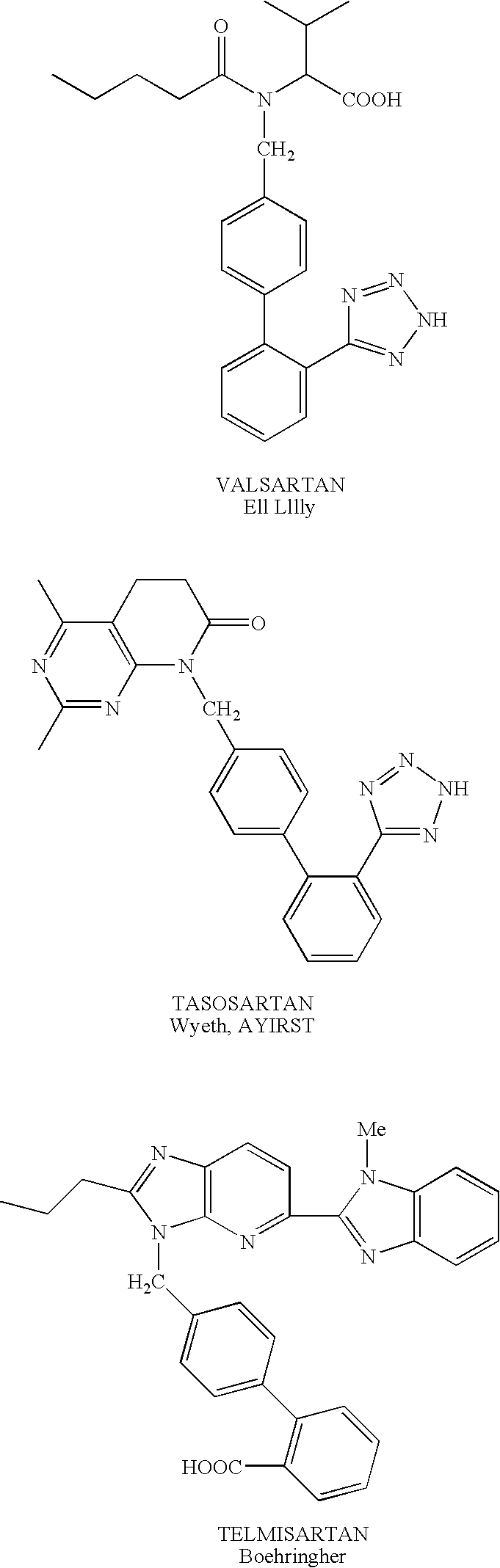 1,(3,)5-substituted imidazoles, their use in the treatment of hypertension and methods for their preparation