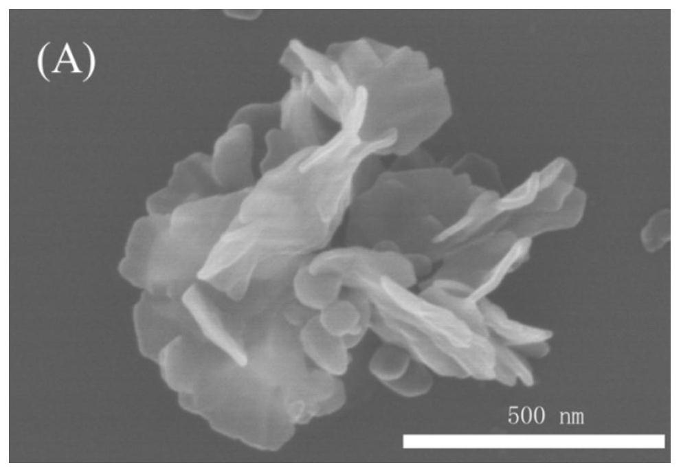 Metal-organic framework material with petal-shaped core-shell structure and its preparation method and application