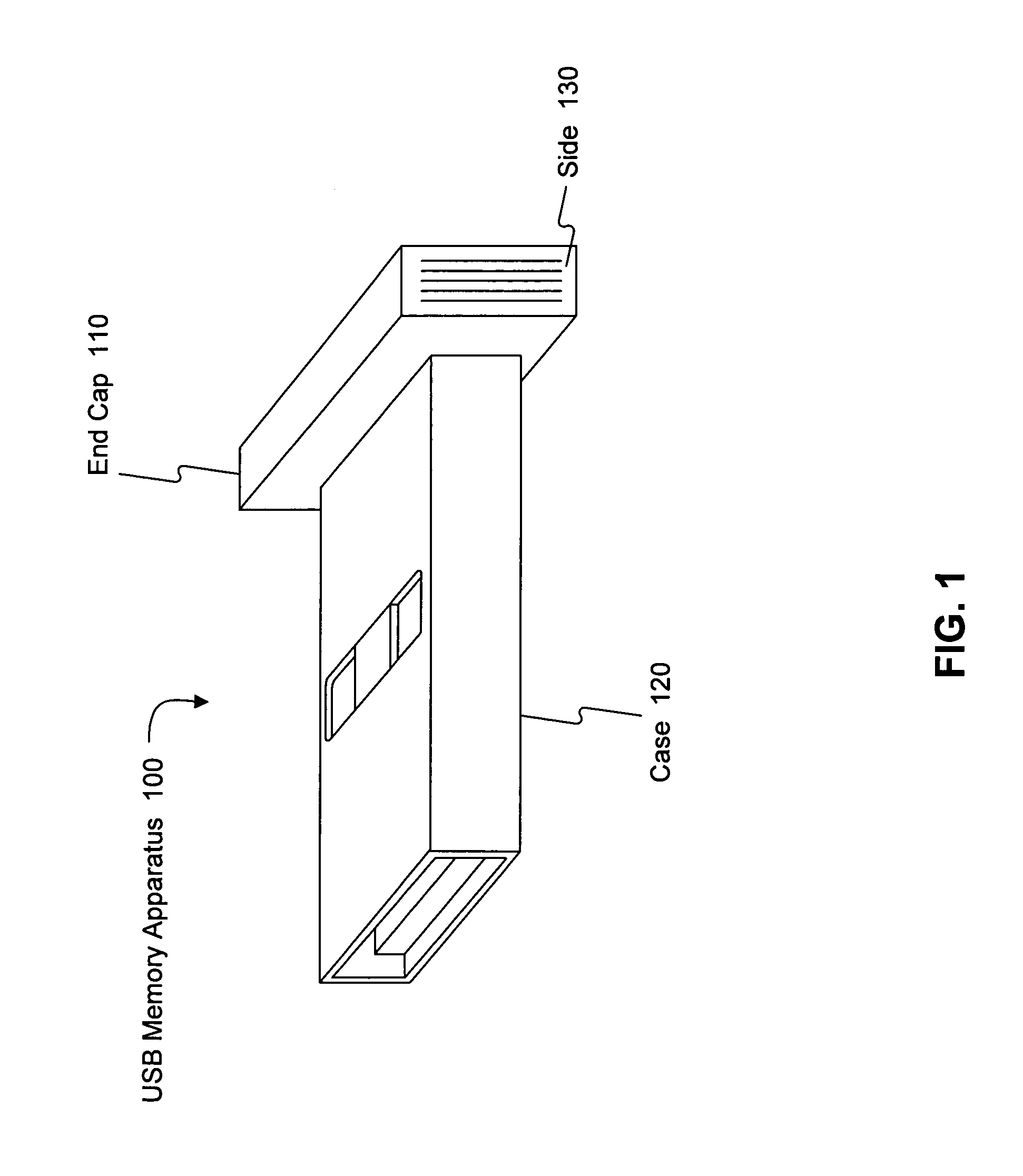 USB memory storage apparatus with integrated circuit in a connector