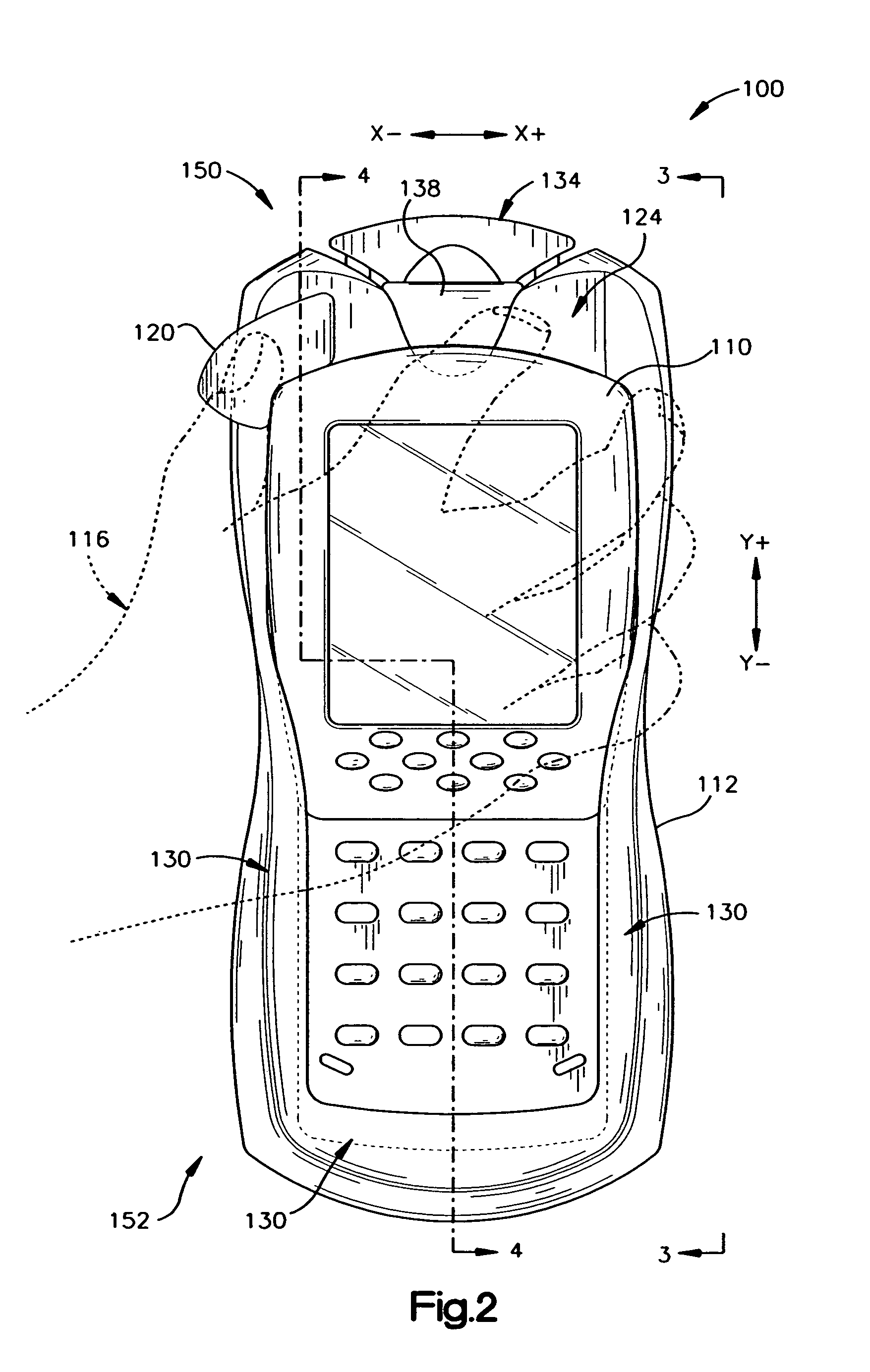 Vehicle cradle system and methodology for hand held devices