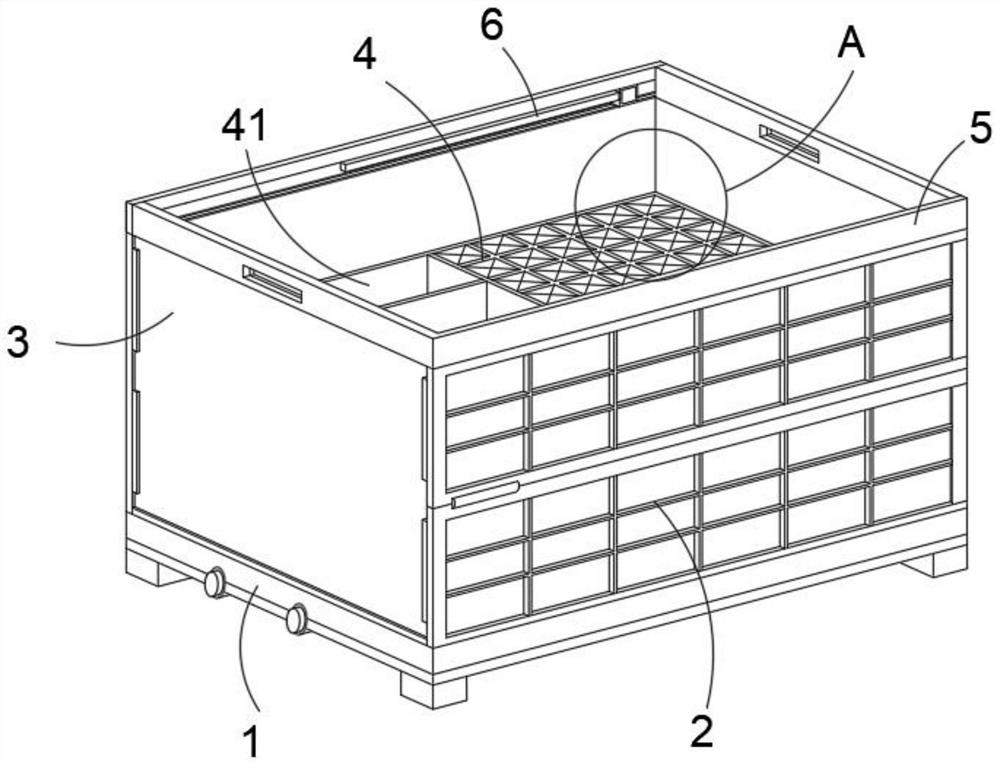 Transfer box for electronic special materials