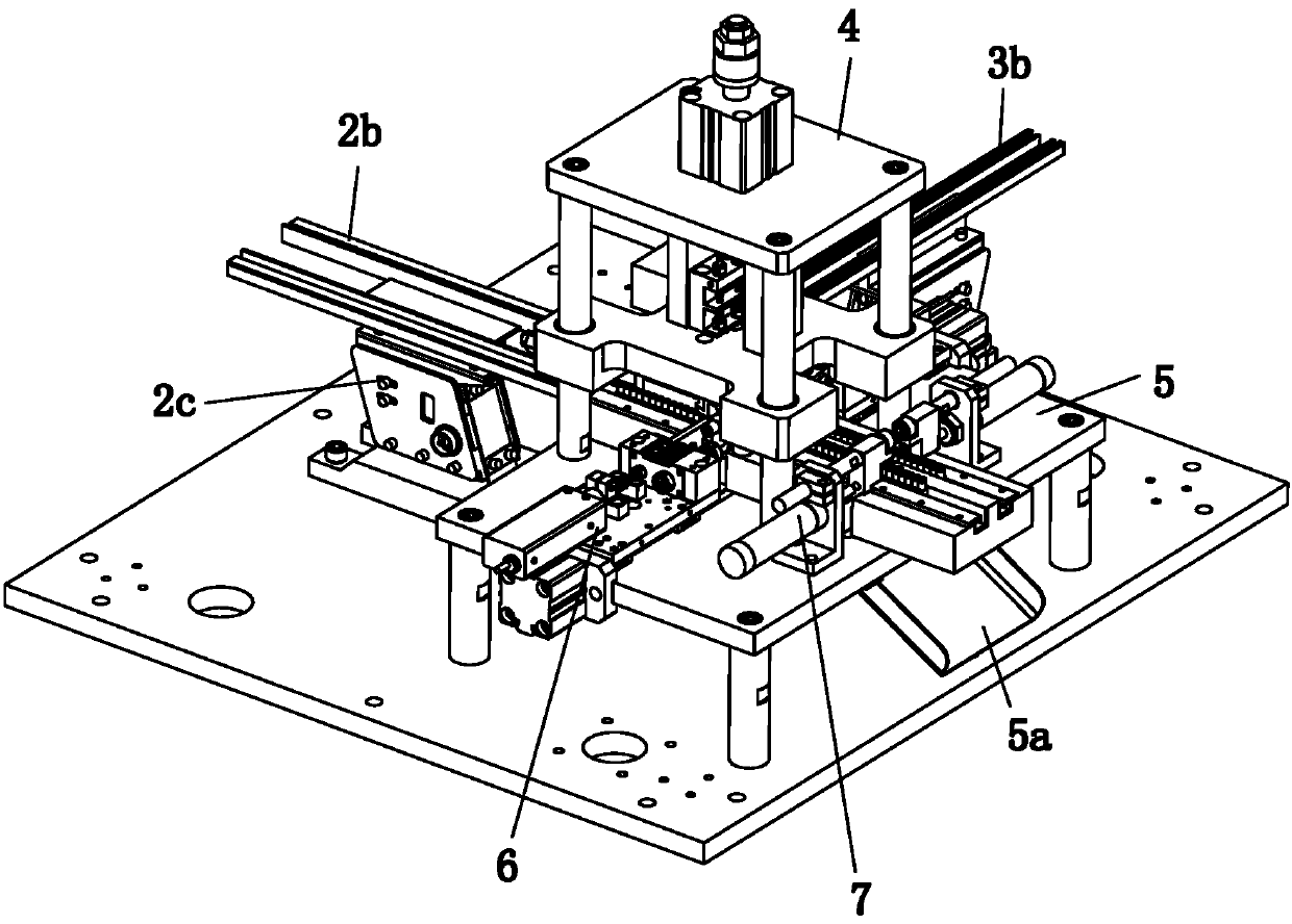 Detection mechanism for gas nozzle assembling machine