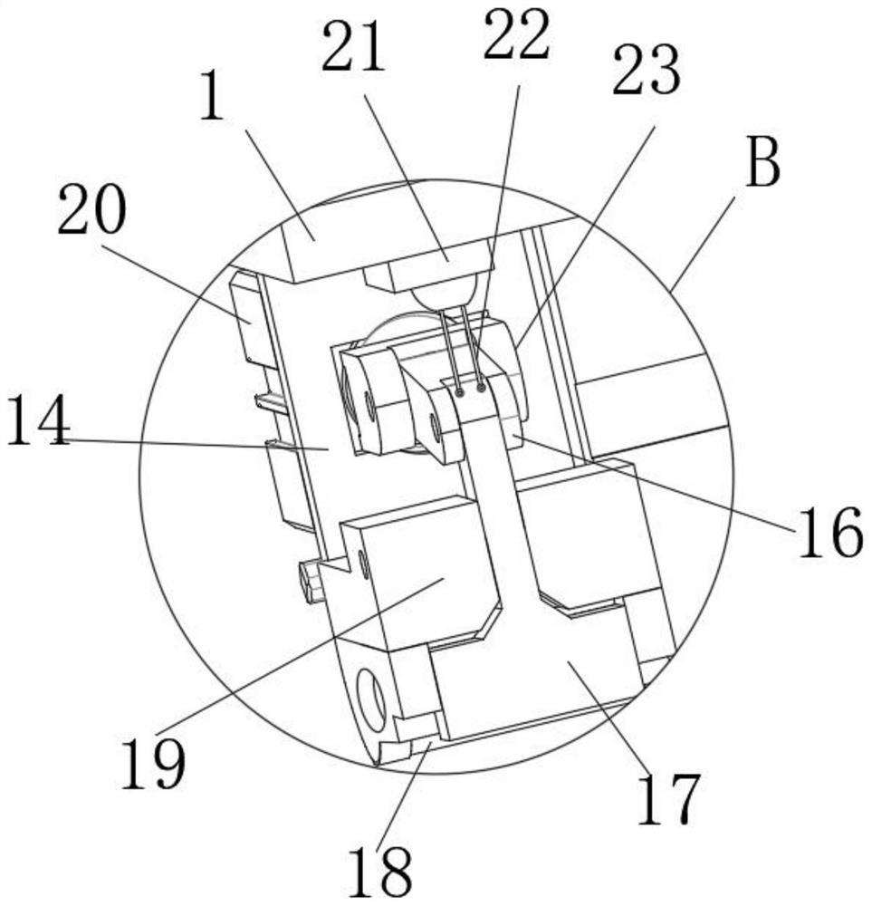 A wire and cable stripping device