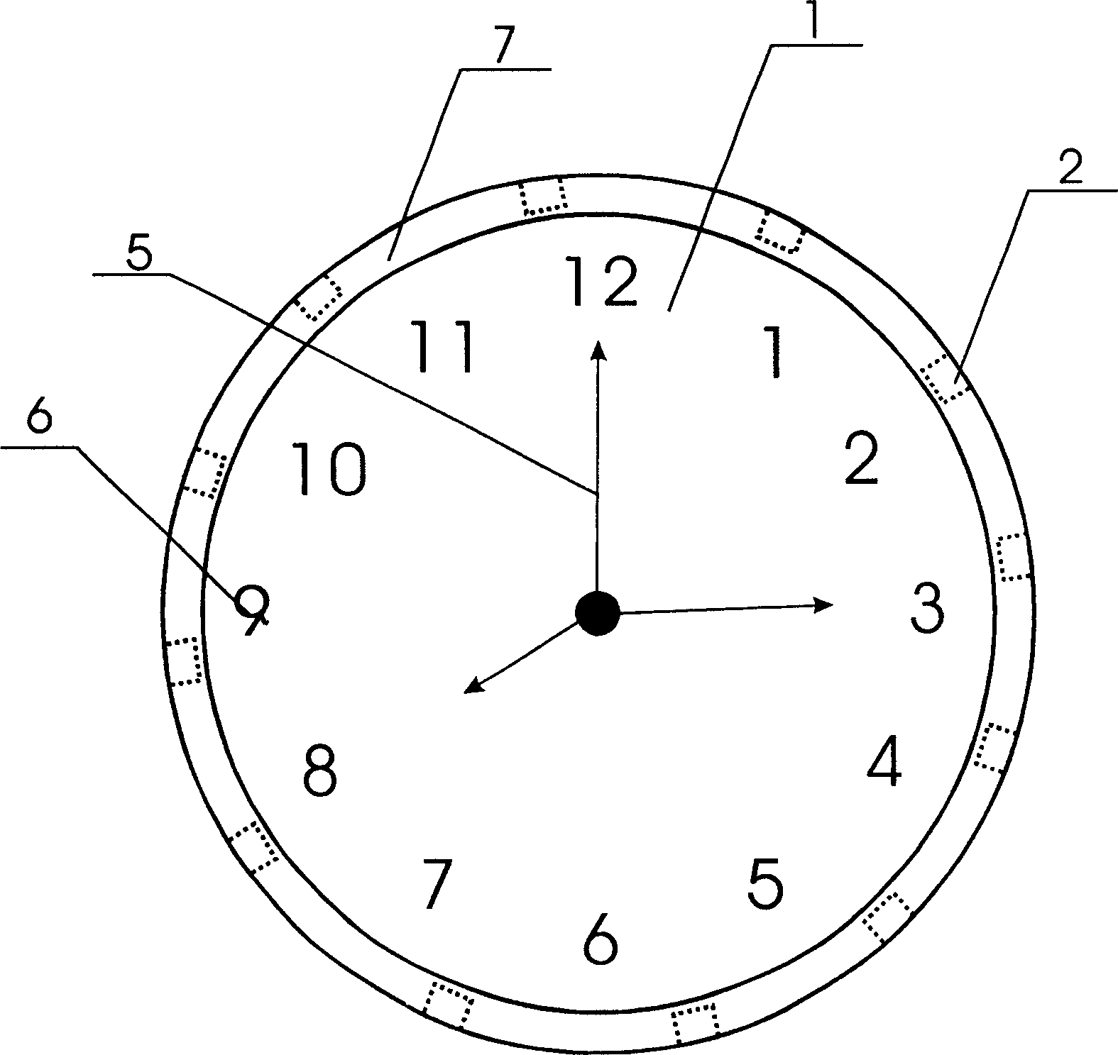 Luminous watch and clock capable of lighting