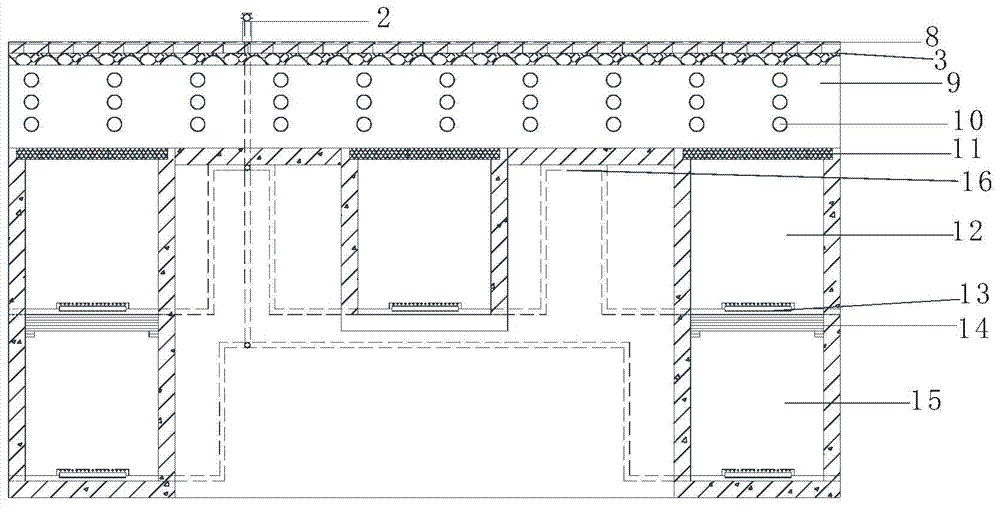 A pavement rainwater collection and utilization system