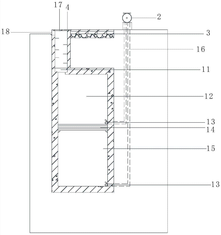 A pavement rainwater collection and utilization system