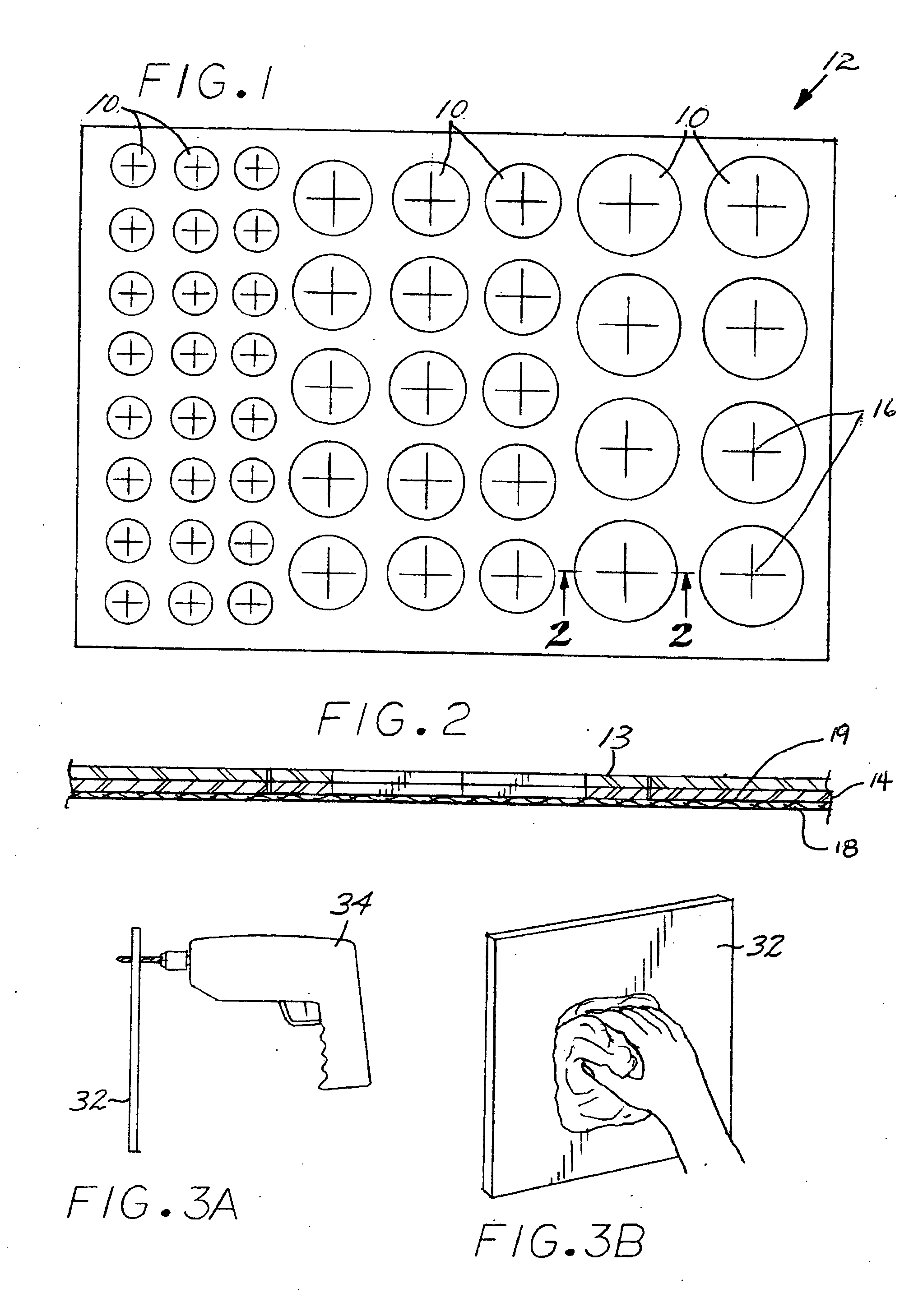 Pre-formed elastomeric fastener adhesive device and method of installation