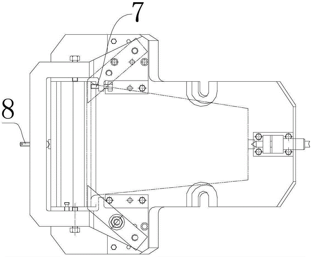 Blade milling tenon tooth fixture