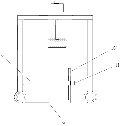 Corrugated paper flattening machine