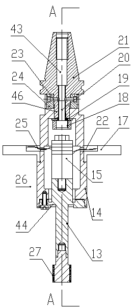 Online finishing and morphology detecting device for grinding wheel for performing ultrasonic electrolytic combined grinding on inner circles