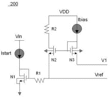 Start circuit and voltage stabilizing circuit with start circuit